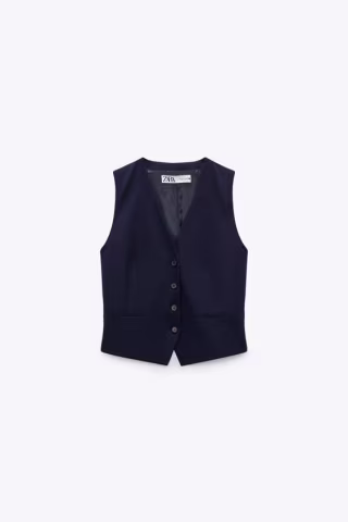 Lapelless Vest