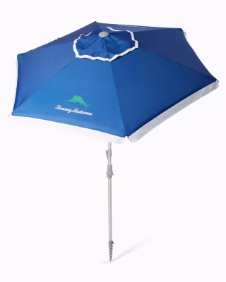 Wavy Marlin Beach Umbrella