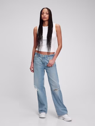 Low Stride Jean with Washwell