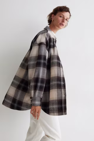 Oversized Shirt Jacket