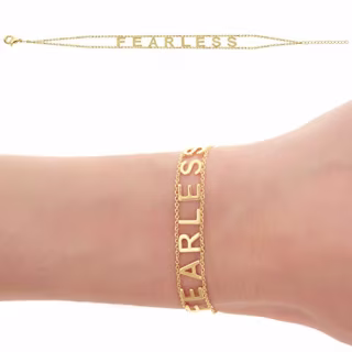 Empowered by Maya J Fearless Bracelet White