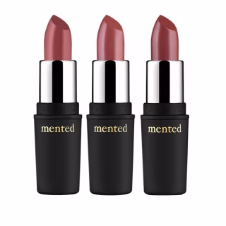 Mented 3-Piece Semi-Matte Lip Set