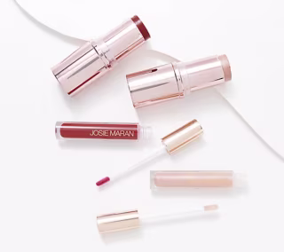 Argan 4-Piece Natural Beauty Color Sticks & Lip Gloss Kit