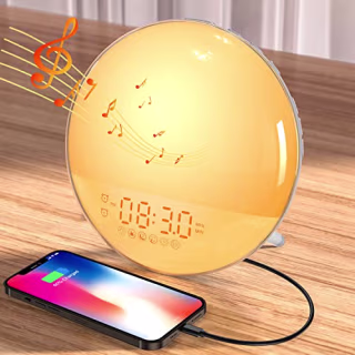 Dekala Sunrise Alarm Clock Wake Up Light