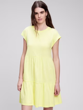 Tiered Mini Dress