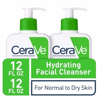 CeraVe Gentle Hydrating Facial Cleanser (12 oz., 2 pk.)