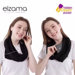 Infinity Scarf with Pockets