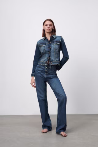 FITTED DENIM JACKET