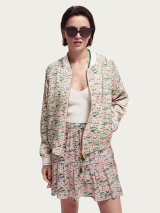 Printed reversible bomber