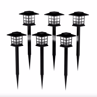 Paned Landscape Lights