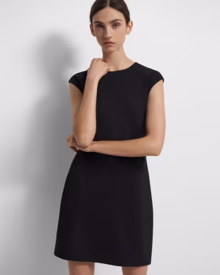 Shift Dress in Precision Ponte