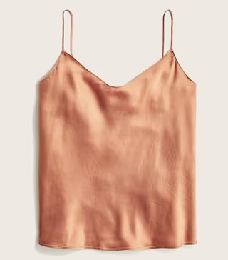 Washable Silk Charmeuse Camisole Top
