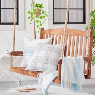 Variegated Stripe Indoor/Outdoor Throw Pillow - Hearth & Hand(TM) with Magnolia
