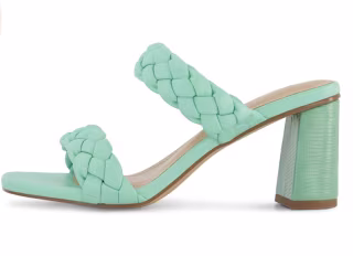 Iris Braided Heel Sandal