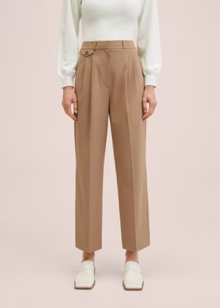 Pockets Straight Pants