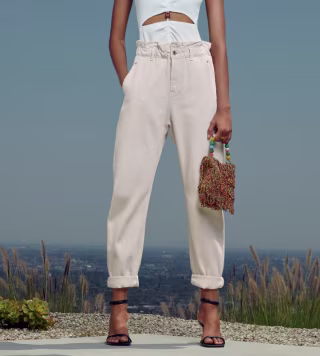 Baggy Paperbag Jeans