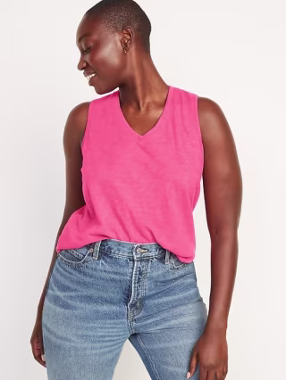 Old Navy EveryWear V-Neck Sleeveless T-Shirt