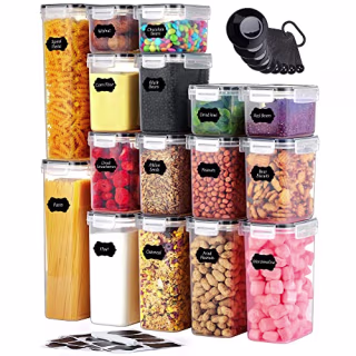 Kootek 16-Piece Pantry Storage Set