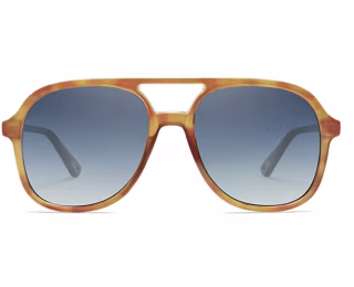Retro Square Aviator Sunglasses