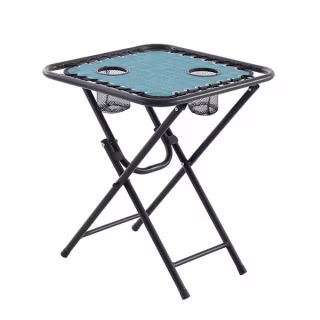 Sonoma Goods For Life Anti-Gravity Collection Folding End Table, Blue - Size: One Size