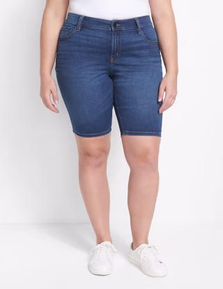 Signature Fit Denim Bermuda Short
