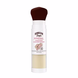 Hawaiian Tropic Mineral Sunscreen Powder Brush SPF 30