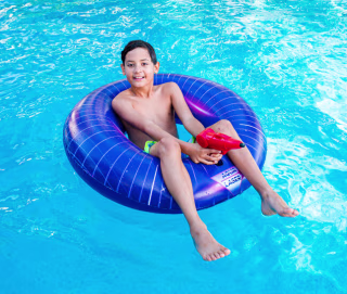 Aqua Laser 40" Beach & Pool Tube with Squirt Gun and Laser Sounds