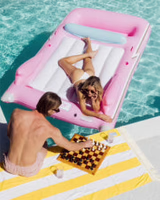 Retro Pink Convertible