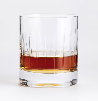 Vance Cut-Glass Rocks Glass