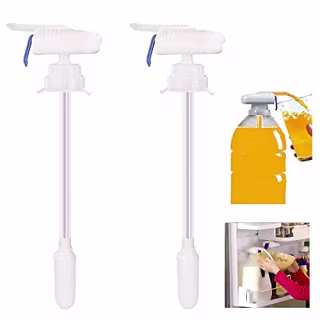 Milk dispenser, Automatic Drink Dispenser, Electric Tap for Milk Juice Beer Spill Proof as seen on TV Beverage Dispenser for Party Wedding Decoration Outdoor Home Kitchen 2 PACK
