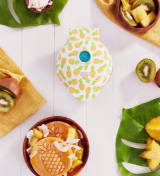 Pineapple Mini Waffle Maker