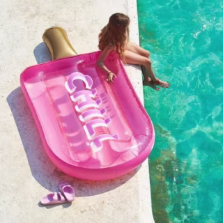 SunnyLife Oversized Inflatable Luxe Lie-On Floats