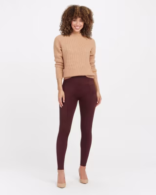 Spanx Faux Suede Leggings