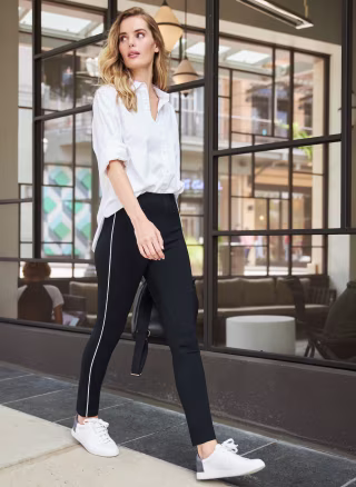 Spanx The Perfect Pant, Ankle Piped Skinny