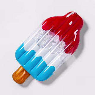 Sun Squad Popsicle Lounge Float with Glitter