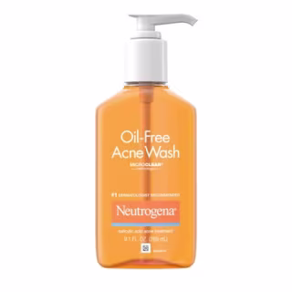 Neutrogena Oil-Free Salicylic Acid Acne Fighting Face Wash, 9.1 fl. oz