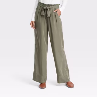 Target Women's High-Rise Wide Leg Pants