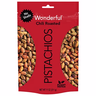Wonderful Pistachios No Shells Chili Roasted, 11 Ounce