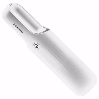 Starument Portable Hand Vacuum Cleaner Handheld Cordless Cleaner for Dust Pet Hair Dirt, Home, Car Interior, Lightweight, Easy to Use, Compact Design Battery Rechargeable with USB-C Cable White