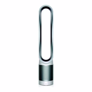Dyson Pure Cool Tp01 Purifying Fan In Silver/white White/silver