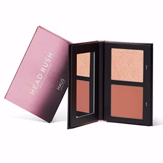 HAUS LABORATORIES by Lady Gaga: HEAD RUSH BLUSH/HIGHLIGHTER DUO, Flirt & Fling