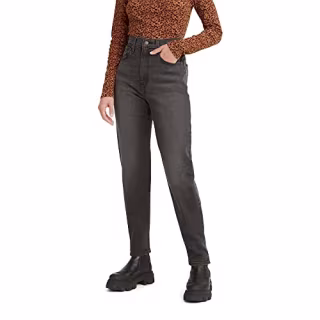 Levi's Women's High Waisted Mom Jeans, (New) Say No Go, 32