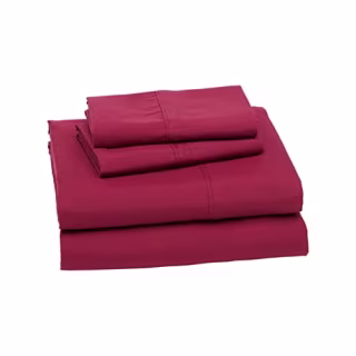 Amazon Basics Lightweight Super Soft Easy Care Microfiber Bed Sheet Set