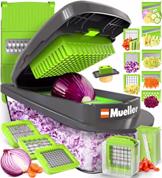 Mueller Pro-Series 10-in-1 Vegetable Chopper