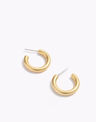Chunky Small Hoop Earrings