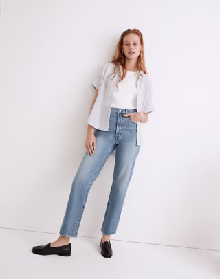 The Perfect Vintage Straight Jean in Montville Wash