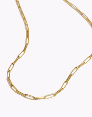 Paperclip Chain Necklace