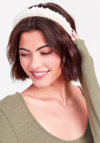 Jasmine Pearl Headband
