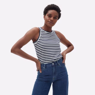 The Organic Cotton Cutaway Tank