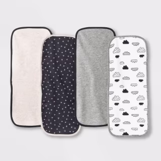 Burp Cloths (Set of 4)